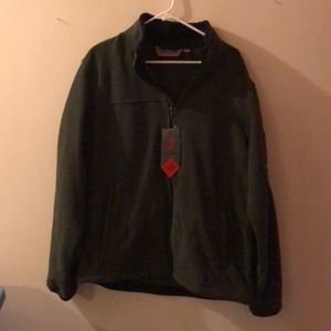 Free Country Mens Full Zip Fleece Large